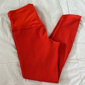 Athleta Elation Crossover Rib 7/8 Leggings